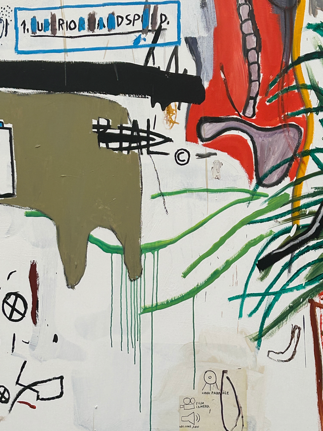 VINTAGE TEES - A FORM OF JEAN MICHEL BASQUIAT ARTWORK