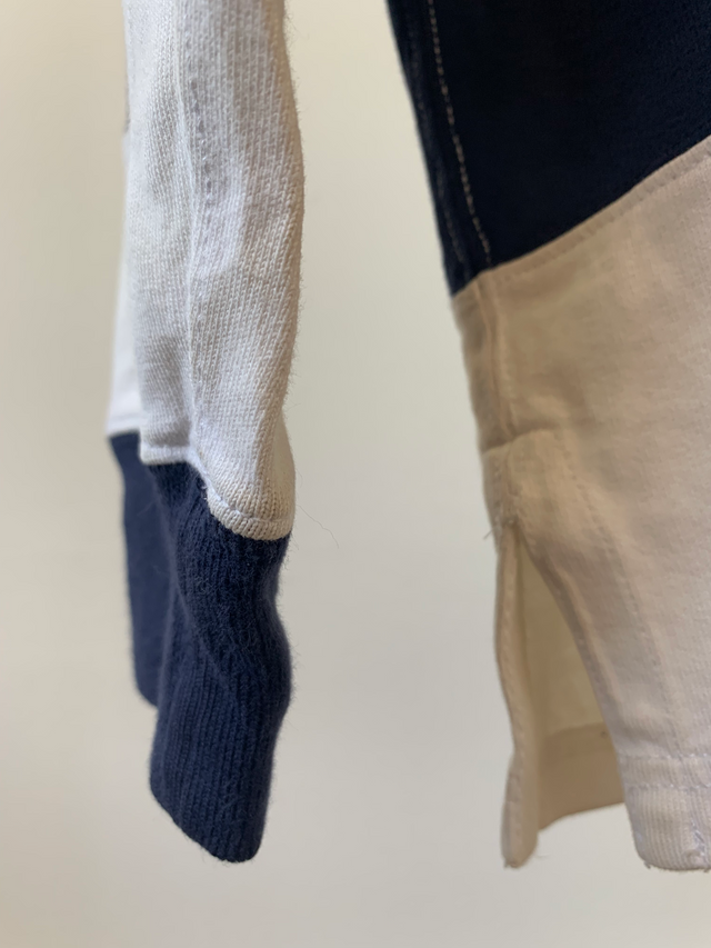 Varsity Yale Blue Long Sleeve Rugby Shirt