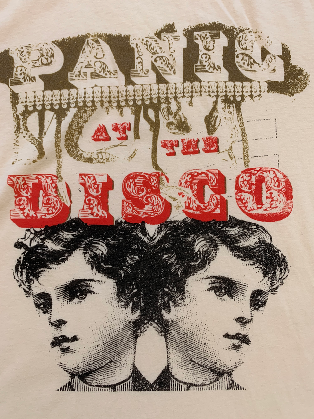 old panic at the disco merch